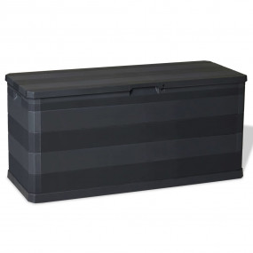Storage Box Black Polypropylene Medium Storage Box Rect...