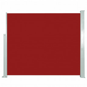 Side Awning Red Steel frame, 100% polyester fabric with...