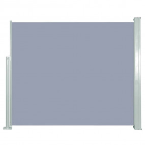 Side Awning Grey 100% polyester fabric with PU coating