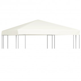 Gazebo Top Cover Cream White Polyester with PVC coating...