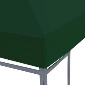 Gazebo Top Cover Green Polyester with PVC coating 10x10...