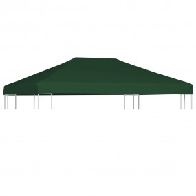 Gazebo Top Cover Green Polyester with PVC coating 13.1 ...