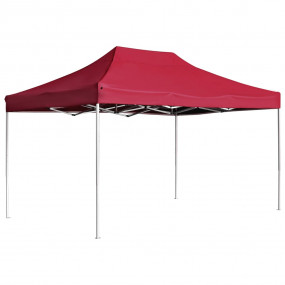 Party Tent Wine Red Oxford fabric with PVC coating 15ft...