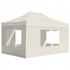 Party Tent Cream Aluminum alloy, Oxford fabric with PVC...