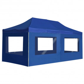 Party Tent Blue Aluminum alloy, Oxford fabric with PVC ...