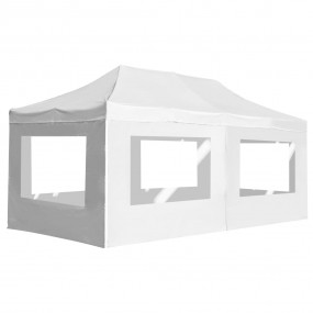 Party Tent White Oxford fabric with PVC coating 19.7x9....