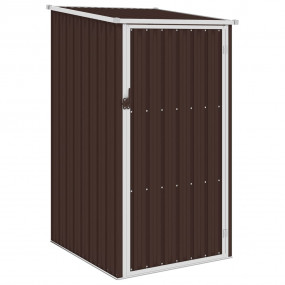 Garden Shed Brown Galvanized Steel Medium Garden Shed