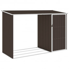 Garden Shed Brown Galvanized Steel Large Garden Shed