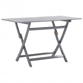 Dining Table Grey with a natural finish