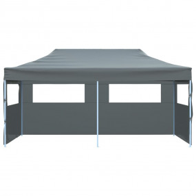 Party Tent Anthracite 600D oxford with PVC coating 10x2...