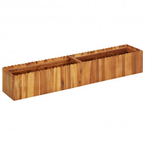 Raised Bed Natural wood color Solid acacia wood Medium