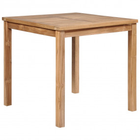 Dining Table Natural Solid Teak Wood Standard Seats Man...