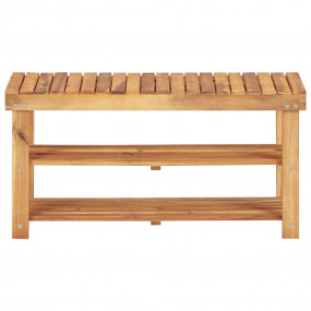 Shoe Rack Natural wood Solid Acacia Wood Medium Shoe Ra...