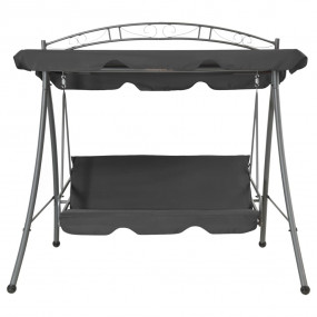 Hammock Anthracite Powder-coated steel 77.9 x 47.2 x 80...