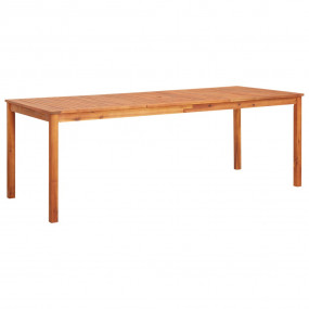 Dining Table Natural Solid Acacia wood Large Durable