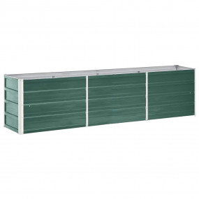 Raised Bed Green Galvanized steel Large Raised Bed Rect...