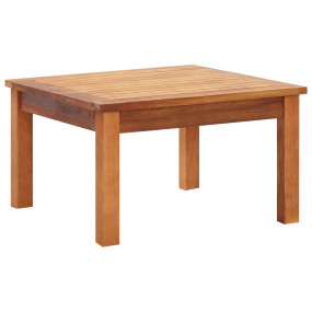 Coffee Table Brown Solid Acacia wood 23.6 in Coffee Tab...