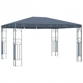 Gazebo Anthracite Steel frame 157.5 x 118.1 in