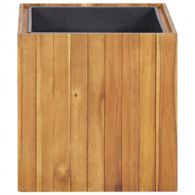 Raised Bed Brown Solid acacia wood Medium Wooden Plante...
