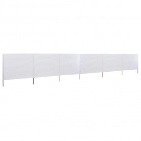 Wind Screen Sand White Non-woven fabric, Wood Large  Fo...
