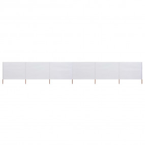 Wind Screen Sand white Non-woven fabric 315x63 in Folda...
