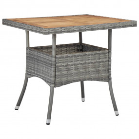 Dining Table Grey and brown