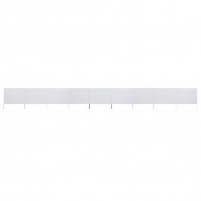 Wind Screen Sand White Non-woven fabric and wood 472.4 ...