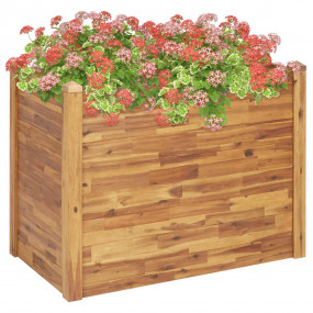 Garden Raised Bed Natural wood color