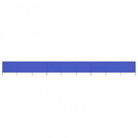 Wind Screen Azure Blue Non-woven Fabric, Wood Large Fol...