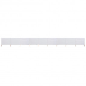 Wind Screen Sand White Non-woven fabric, wood Large Fol...