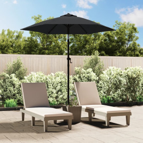 Garden Parasol Anthracite and dark gray
