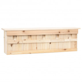 Sparrow House Natural wood Firwood 26.8 x 5.9 x 8.3 in ...