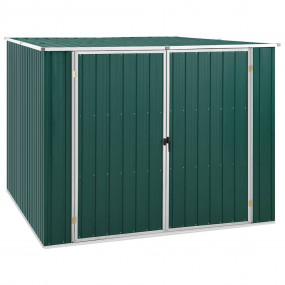 Garden Shed Green Galvanized Steel Medium Garden Shed
