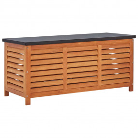 Storage Box Natural wood, Black