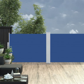 Side Awning Blue Polyester with PU coating 4.7 x 39.4 i...