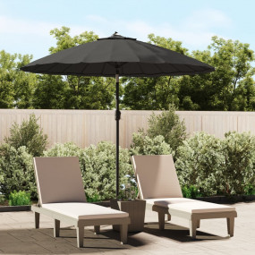 Garden Parasol Anthracite Polyester Medium Tiltable