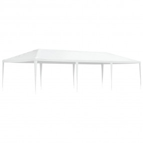 Party Tent White Polyethylene roof, Iron frame Large Du...
