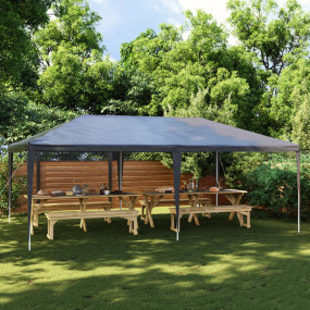 Party Tent Anthracite Polyethylene, Steel Large