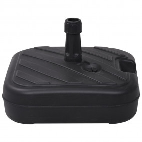 Umbrella Base Black HDPE Medium Umbrella Base Rectangul...