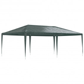 Party Tent Green Polyethylene, Steel Large