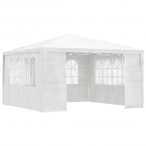 Party Tent White Polyethylene 13.1 x 13.1 ft