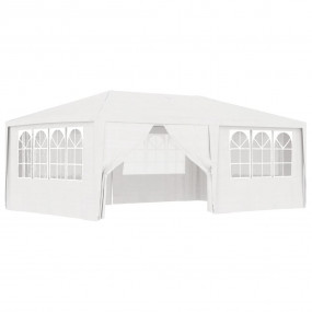 Party Tent White Polyethylene, Steel Large Collapsible
