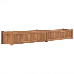 Raised Bed Natural Teak
