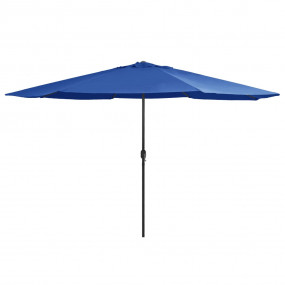 Garden Parasol Azure Blue 100% polyester, metal Large C...