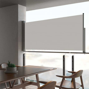 Side Awning Cream and gray