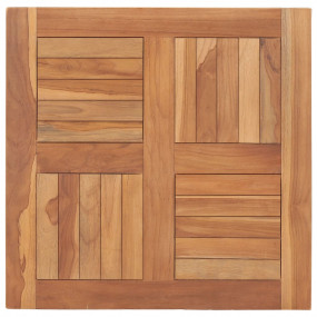 Table Top Teak Solid Teak Wood 23.6x23.6 in Durable