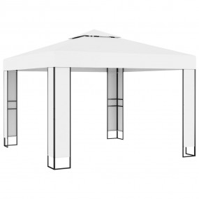 Canopy White 100% Polyester with PA coating, Powder-coa...