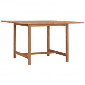 Dining Table Warm golden brown Solid teak wood 47.2x47....