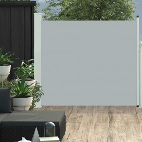Side Awning Grey Polyester with PU coating, powder-coat...