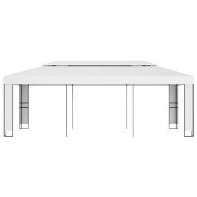 Canopy White 100% Polyester, Powder-Coated Steel 10 x 2...